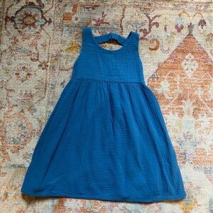 Alice And Ames Cotton Dress 5 GUC Blue